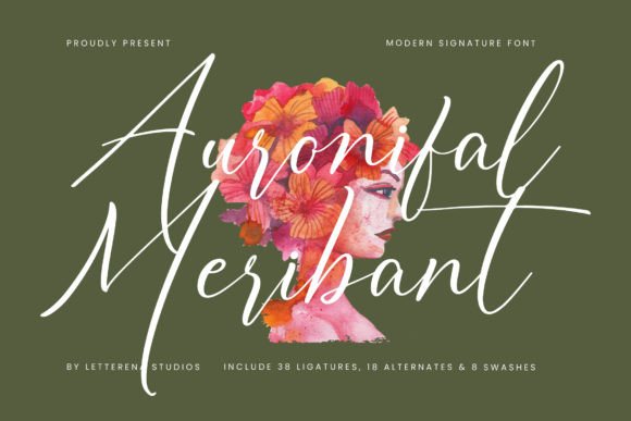 Auronifal Meribant: Elevate Your Brand with a Premium Script Typeface