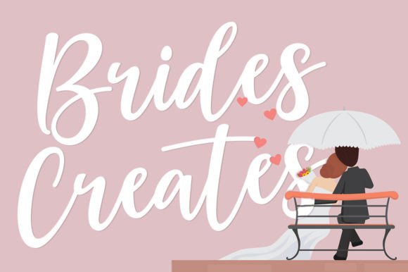 Brides Creates: A Modern Script Font for Web Design