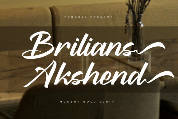 Brilians Akshend: Elegant Script Font for Web Design