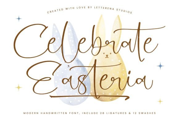 Celebrate Easteria Font for Polished Branding