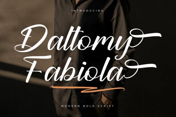 Daltomy Fabiola: A Graceful Script Font for Editors