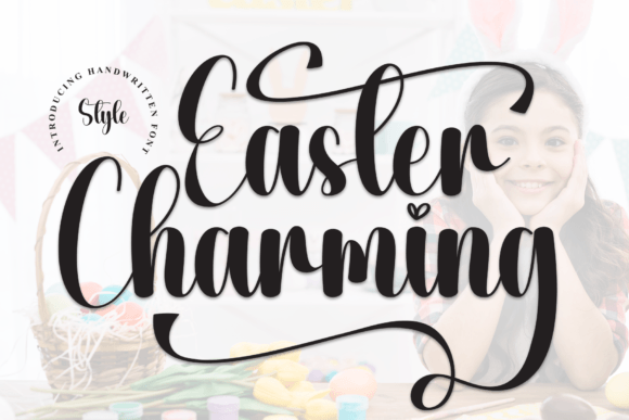 Easter Charming: A Script Handwritten Font for Makers