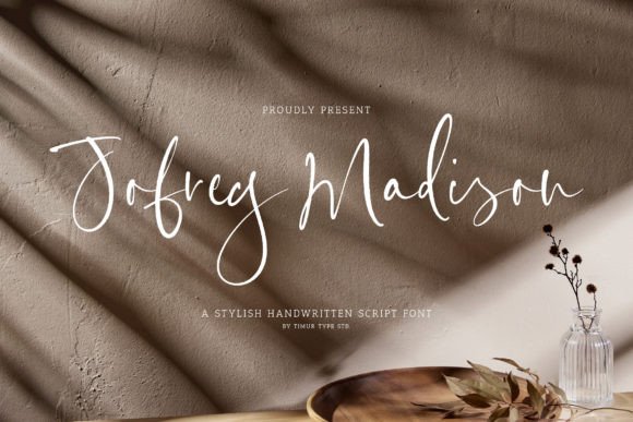 Jofrey Madison: A Modern Script Font for Elegant Branding
