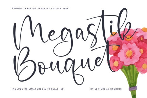 Megastik Bouquet Font for Modern Web Design
