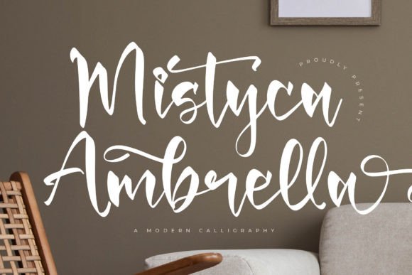 Mistyca Ambrella: A Luxury Script Font for Branding