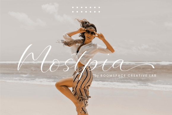 Mostpia: The Elegant Script Font for Small Business Branding