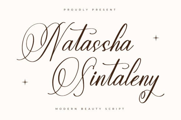 Natassha Sintaleny: The Ultimate Script Font for Elegant Design