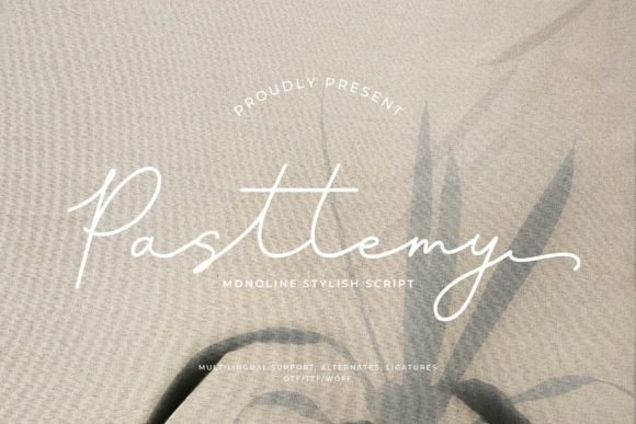 Pasttemy Font for Modern Campaign Design