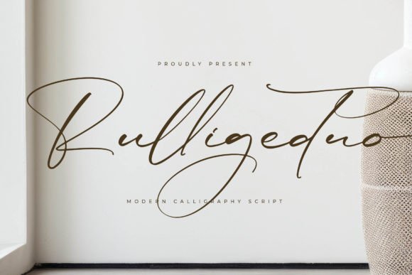 Rulligedro: Elevate Your Brand with a Premium Script Font