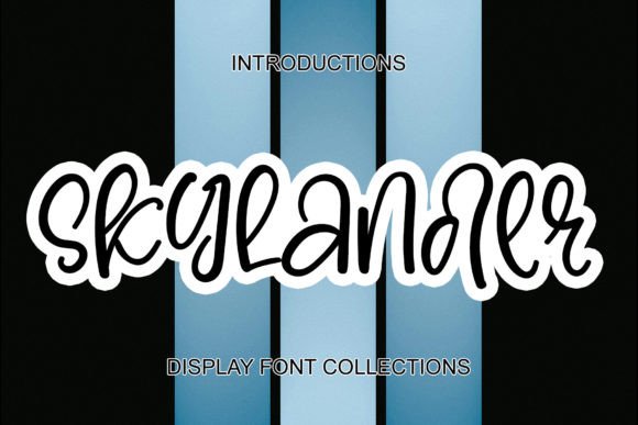 Skylander Script Font for Small Business Branding