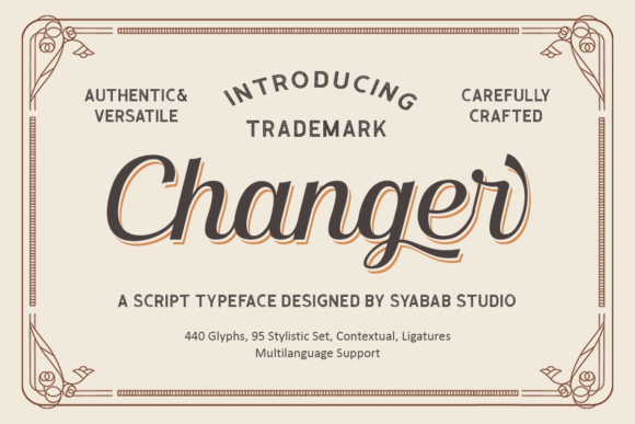 Ss Changer Typeface: A Vintage Script Review