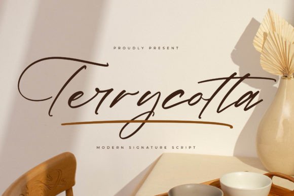 Terrycotta: The Elegant Script Font for Branding