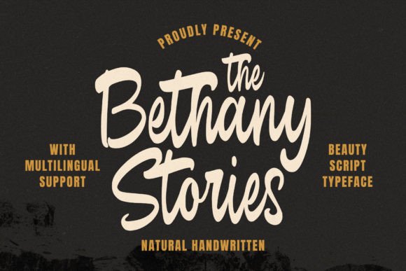 The Bethany Stories Typeface for Bold Branding