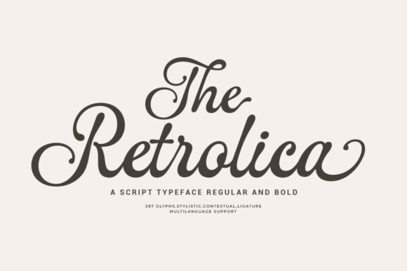 The Retrolica: A Modern Classic Script Font Review