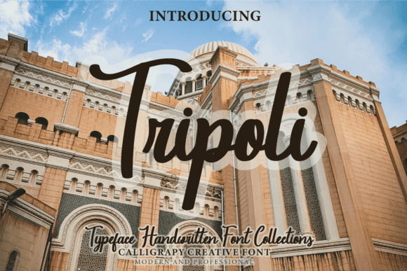 Tripoli Script Font for Web Design